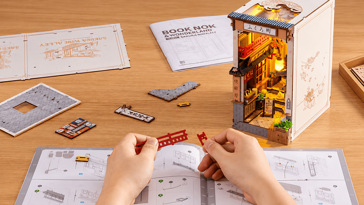 Book Nook Kit Materials Explained