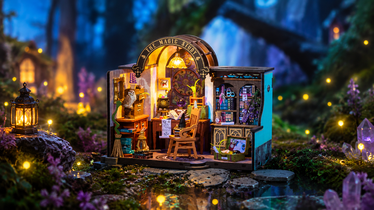 Fantasy-Themed Miniature House Kits