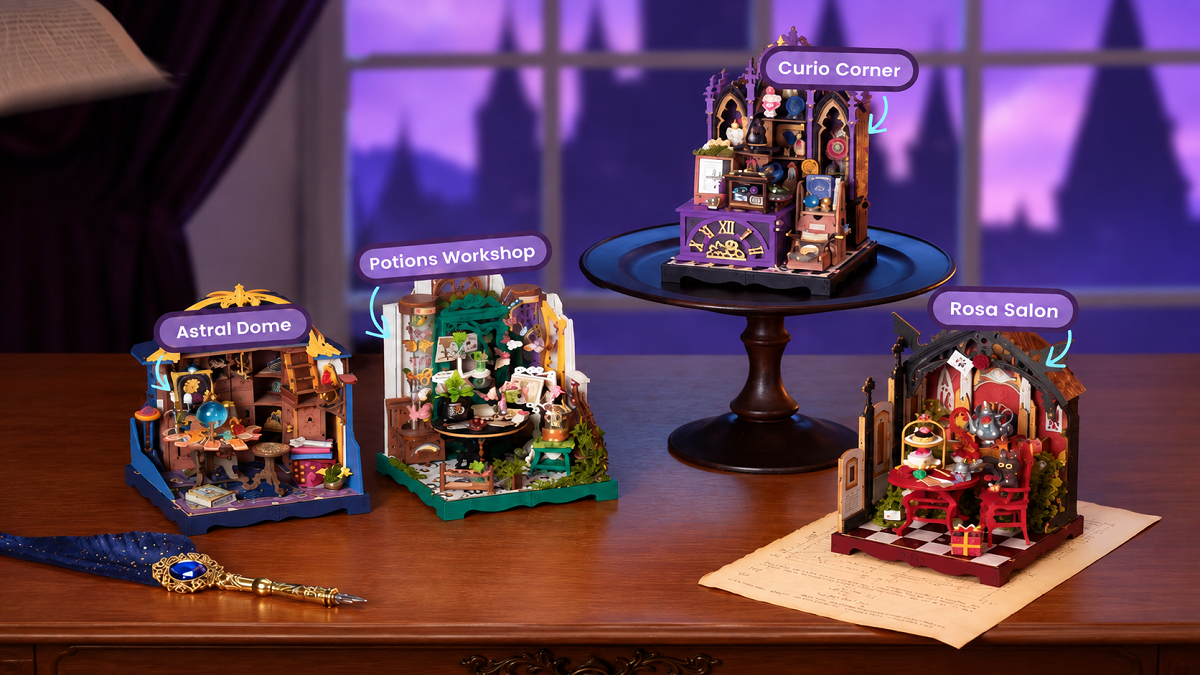 Four Magical DIY Miniature Houses