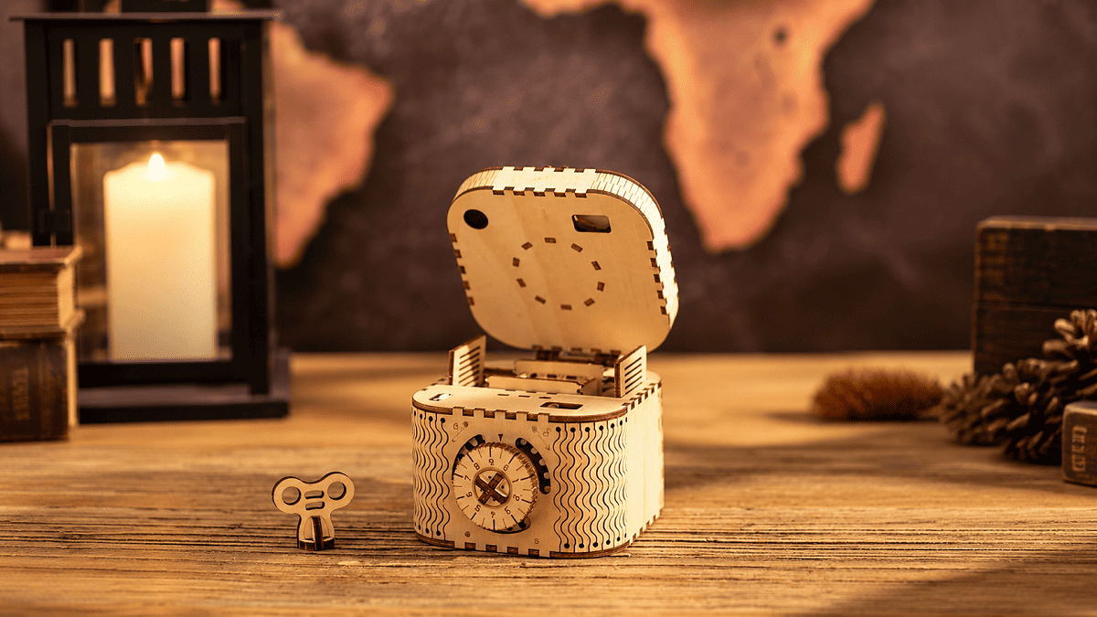 Functional Wooden Puzzle Kits for Adults