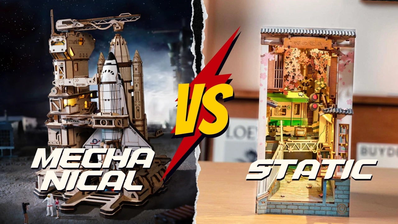 Mechanical Model Kits vs Miniature & Decorative Model Kits: How to Choose