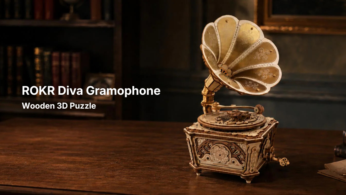 ROKR Diva Gramophone