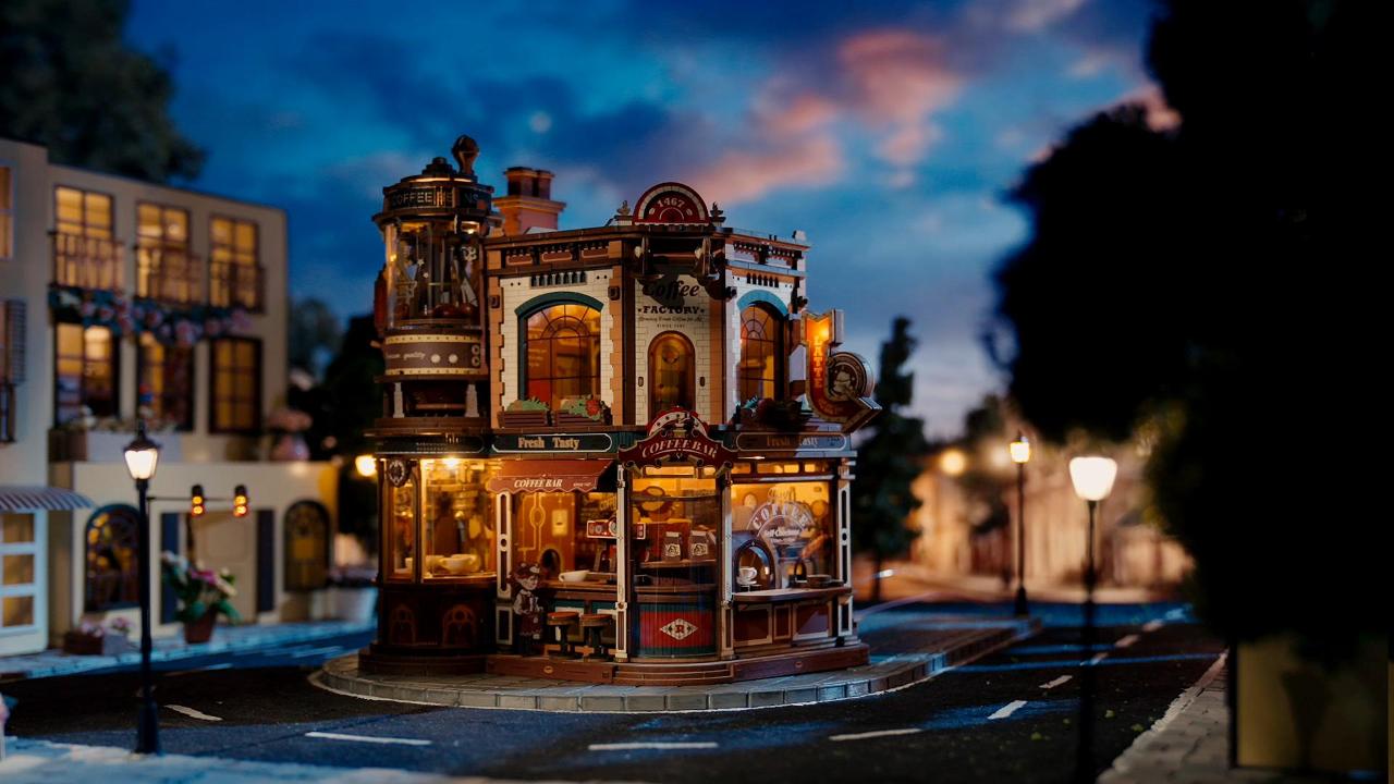 ROKR Dream Coffee Factory: Brews and Gears