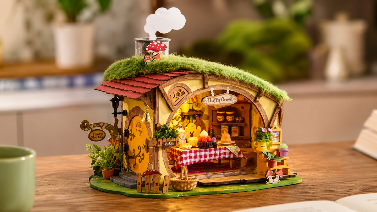 Rolife Fluffy Grove DIY Miniature House