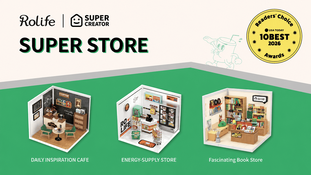 Rolife Super Creator - New DIY Assembly Kits