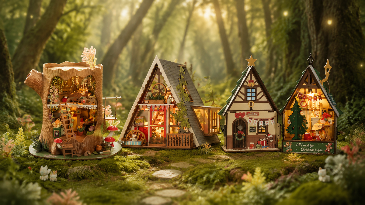 Tiny House Craft Kits for Adults