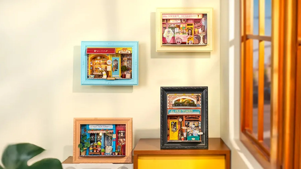 Story Frame Wooden Puzzles Citywalk Theme New Arrival