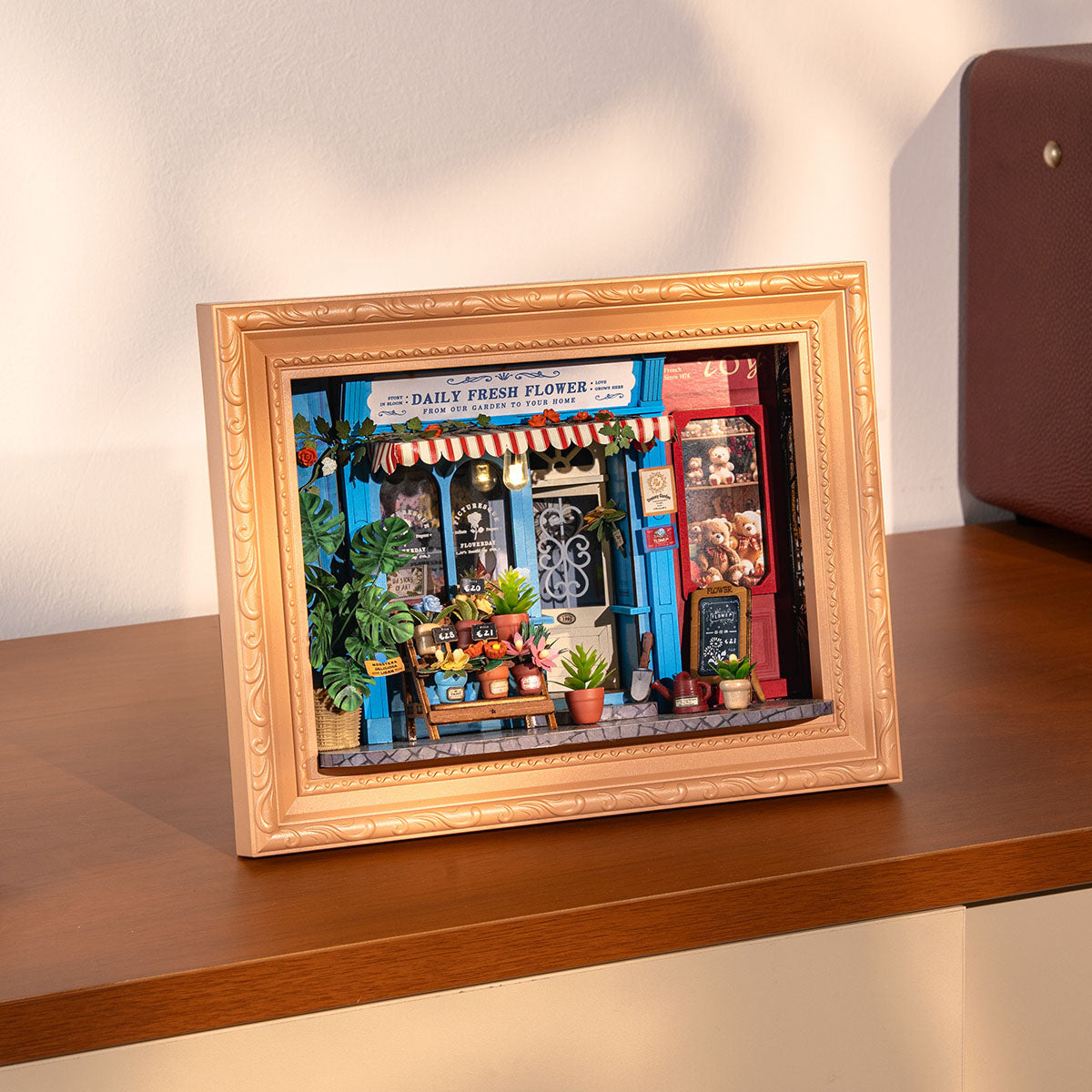 Rolife Daily Fresh Flower 3D Wooden Puzzle DP003 | Robotime