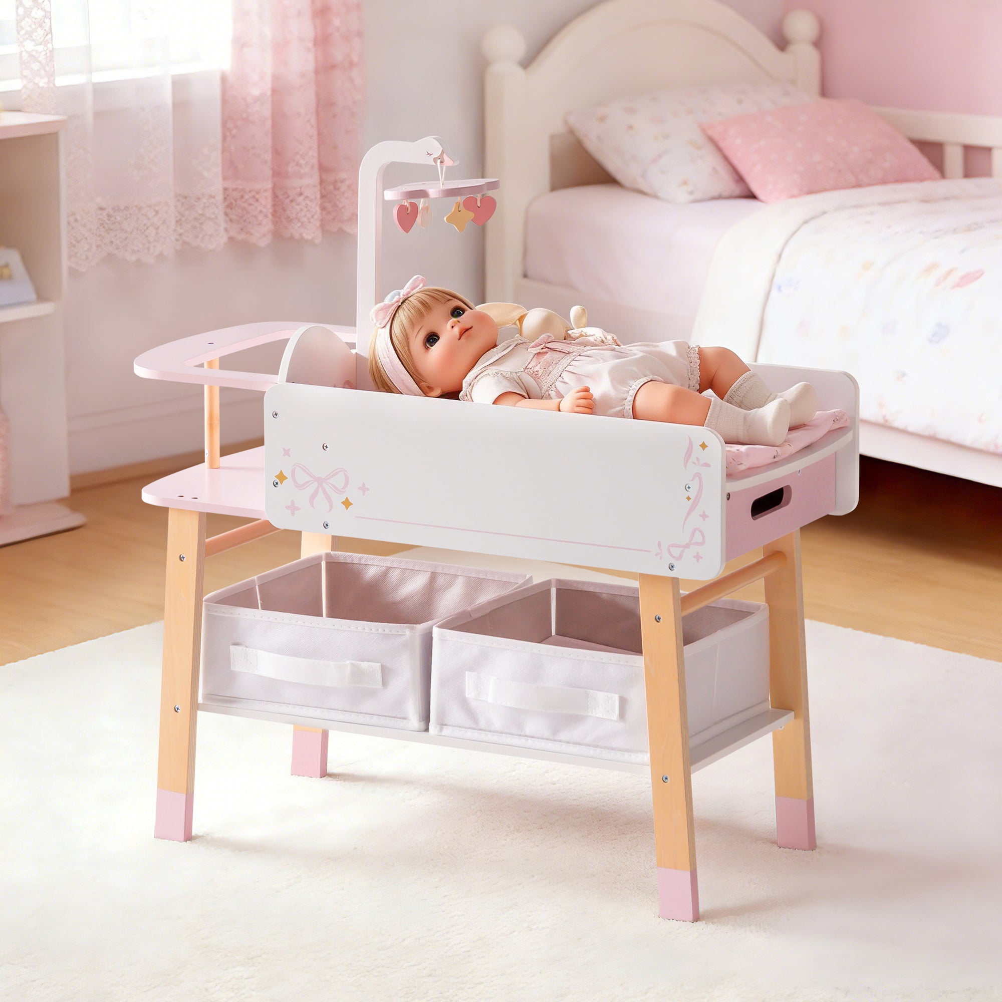 ROBUD 18 Inch Doll Changing Table	