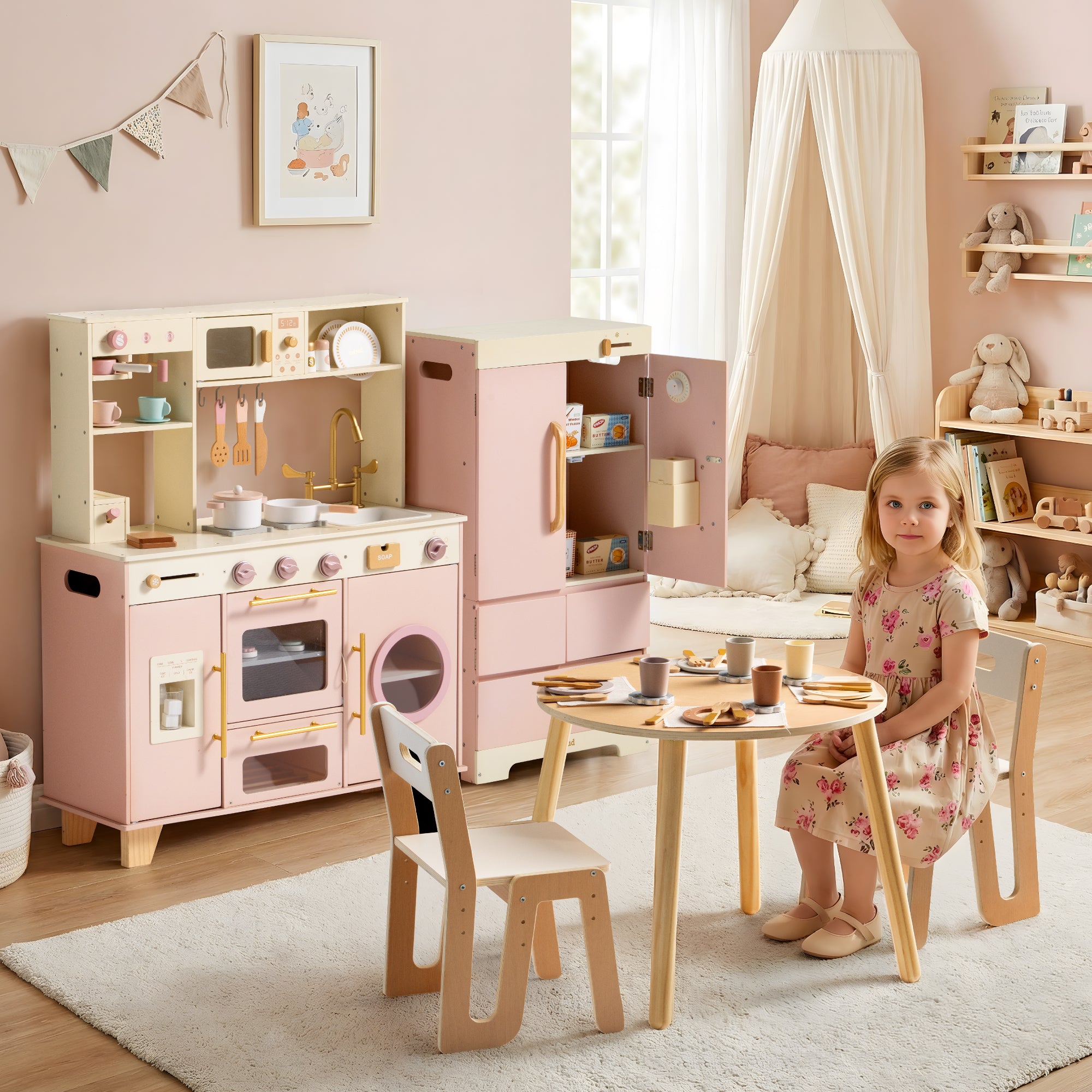 ROBUD Glowwood Kitchen House - Little Kitchen in Soft	