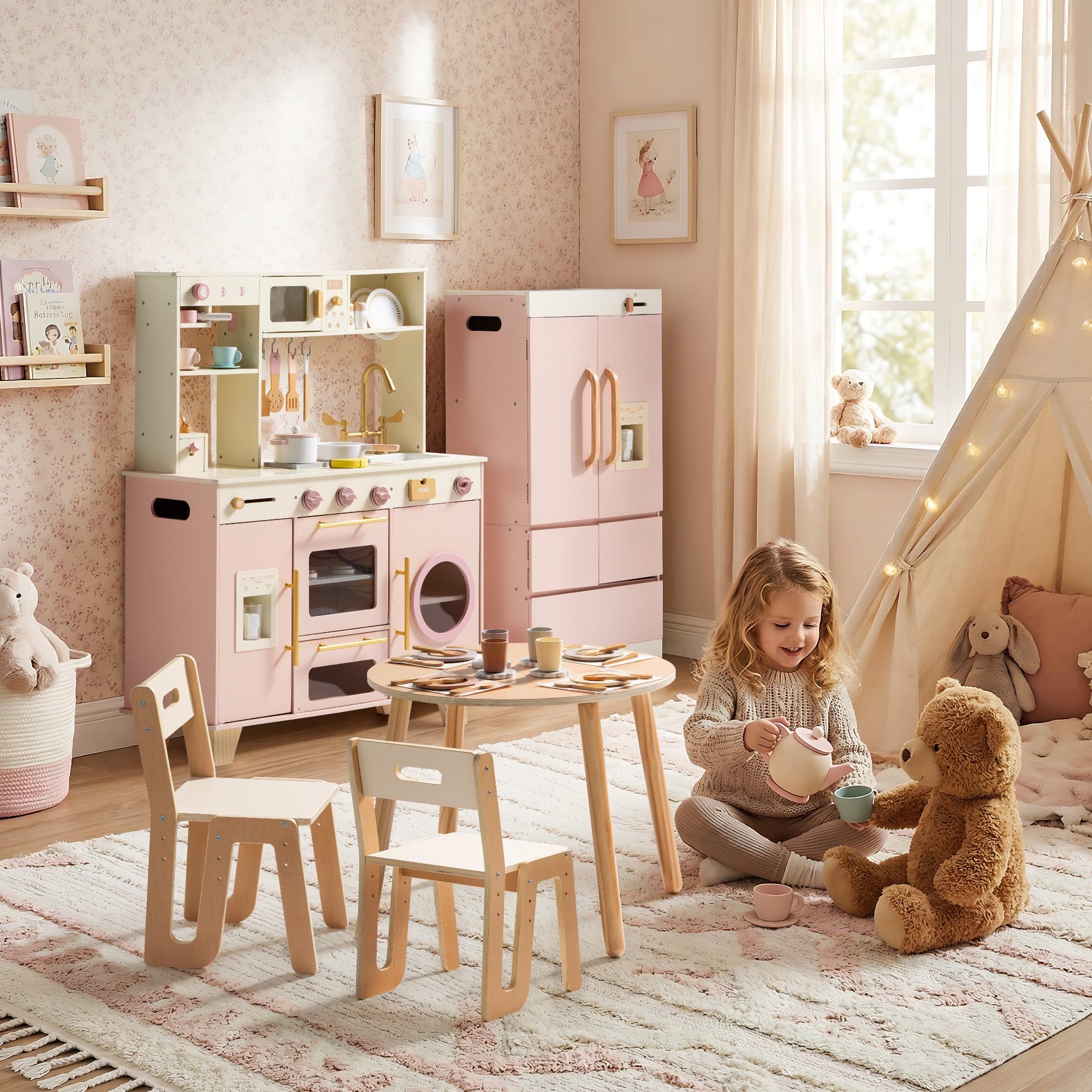 ROBUD Glowwood Kitchen House - Little Kitchen in Soft	