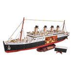 Rolife 1912·Eternal Atlantic Voyager 3D Wooden Puzzle TGL02 3D wooden puzzle model, product front view on neutral background