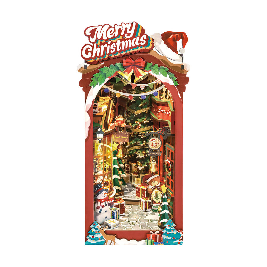 Rolife Christmas Street DIY Book Nook TGC06 main product photo