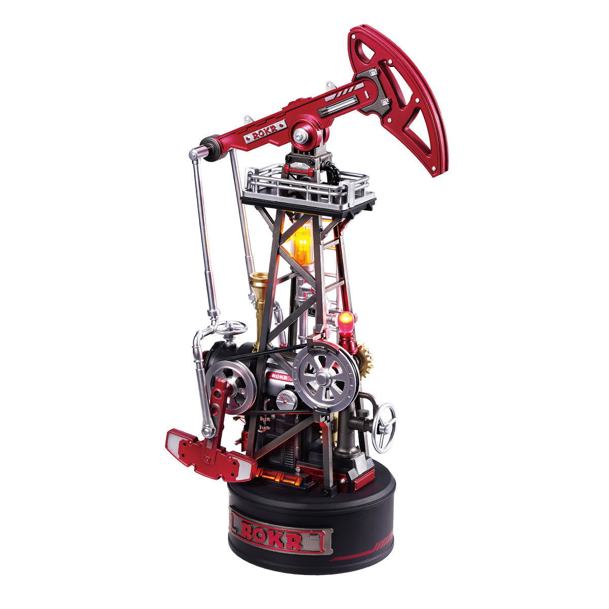 ROKR Oil Pump Jack Mechanical 3D Puzzle CGL03 | Robotime Online