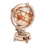 ROKR Luminous Globe 3D Wooden Puzzle ST003D (Electric Version)