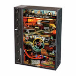 ROKR Hip-Hop Street Marble Run Mechanical 3D Puzzle MR03S, mechanical marble run 3D puzzle, front product view