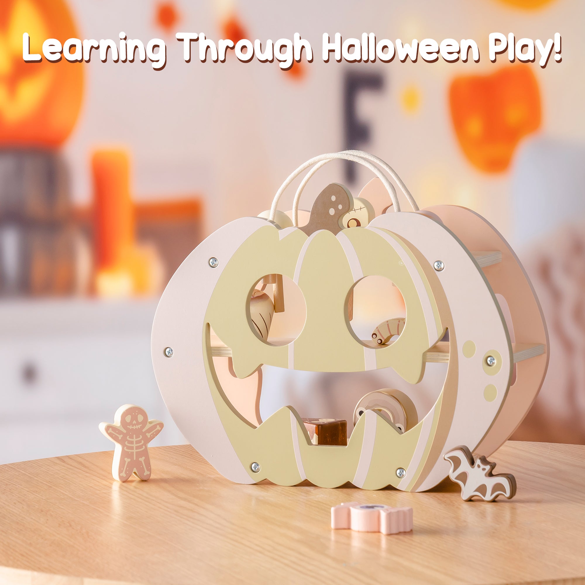 ROBUD Halloween Candy House Play Food Set for Kids	