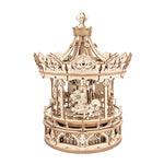 ROKR Romantic Carousel Music Box main product photo