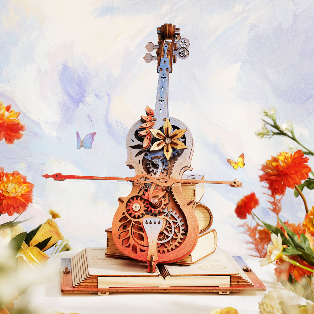 Introductie van de nieuwe ROKR Magic Cello Music Box-puzzel | Robotime Introductie van de nieuwe ROKR Magic Cello Music Box-puzzel | Robotime