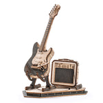 ROBOTIME ROKR Electric Guitar Model 3D Wooden Puzzle TG605K