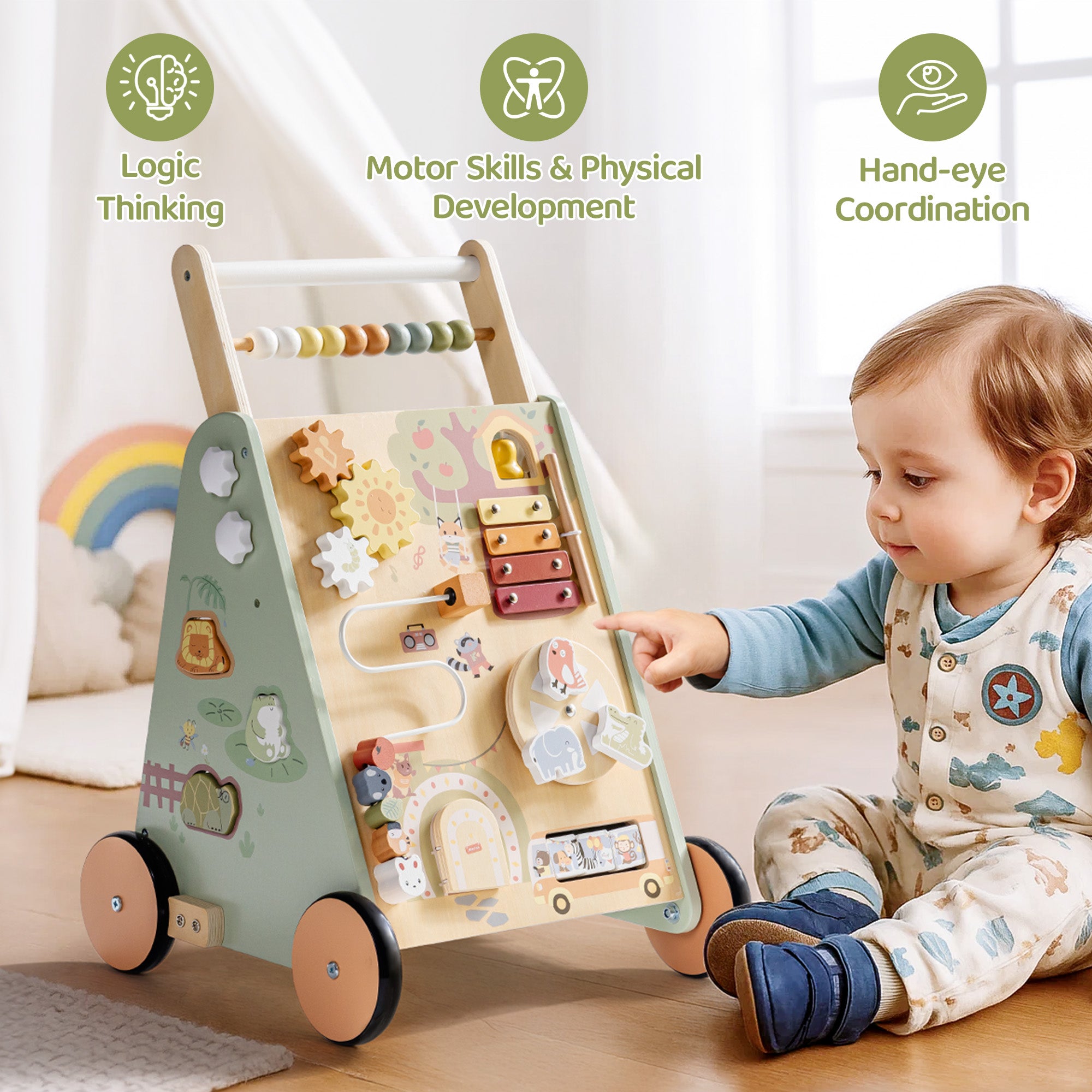 ROBUD Forest Fairy Baby Push Walker	