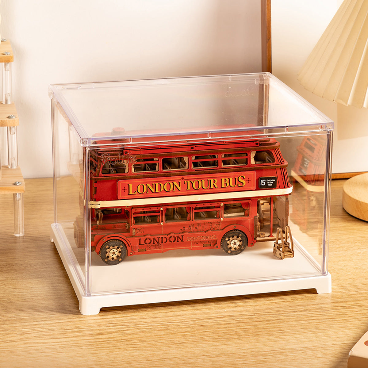 Rolife Acrylic Display Box Landscape Size S DF04L | Robotime