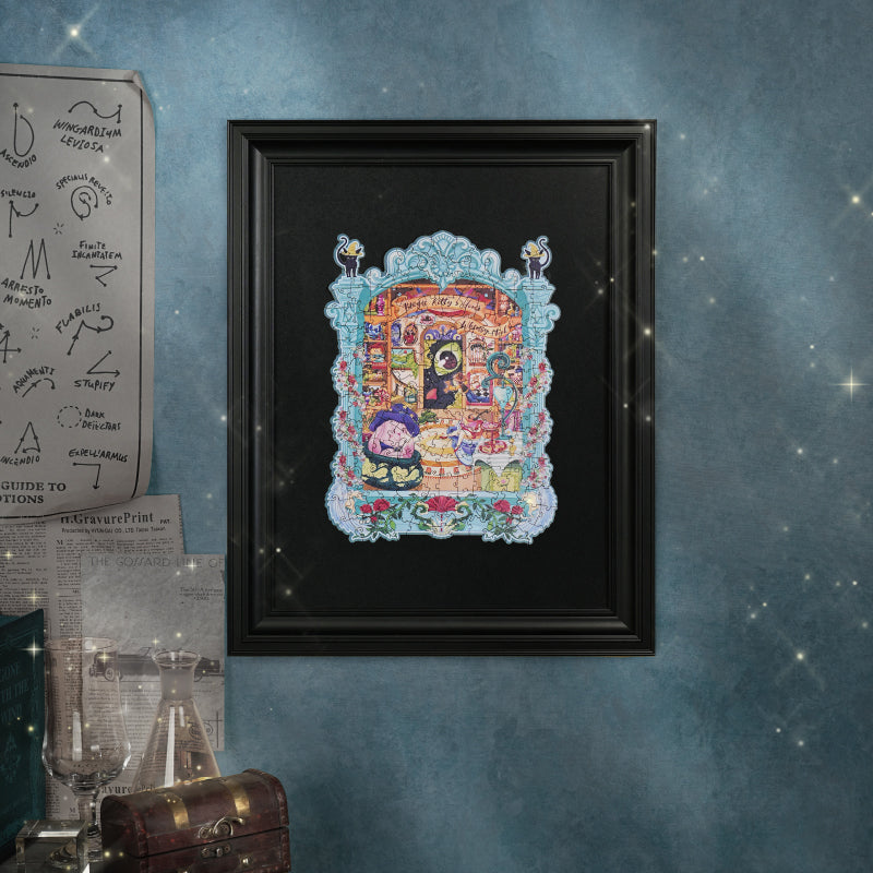 Rowood Magic Kitty's Home Wooden Jigsaw Puzzle TA009 | Robotime Online