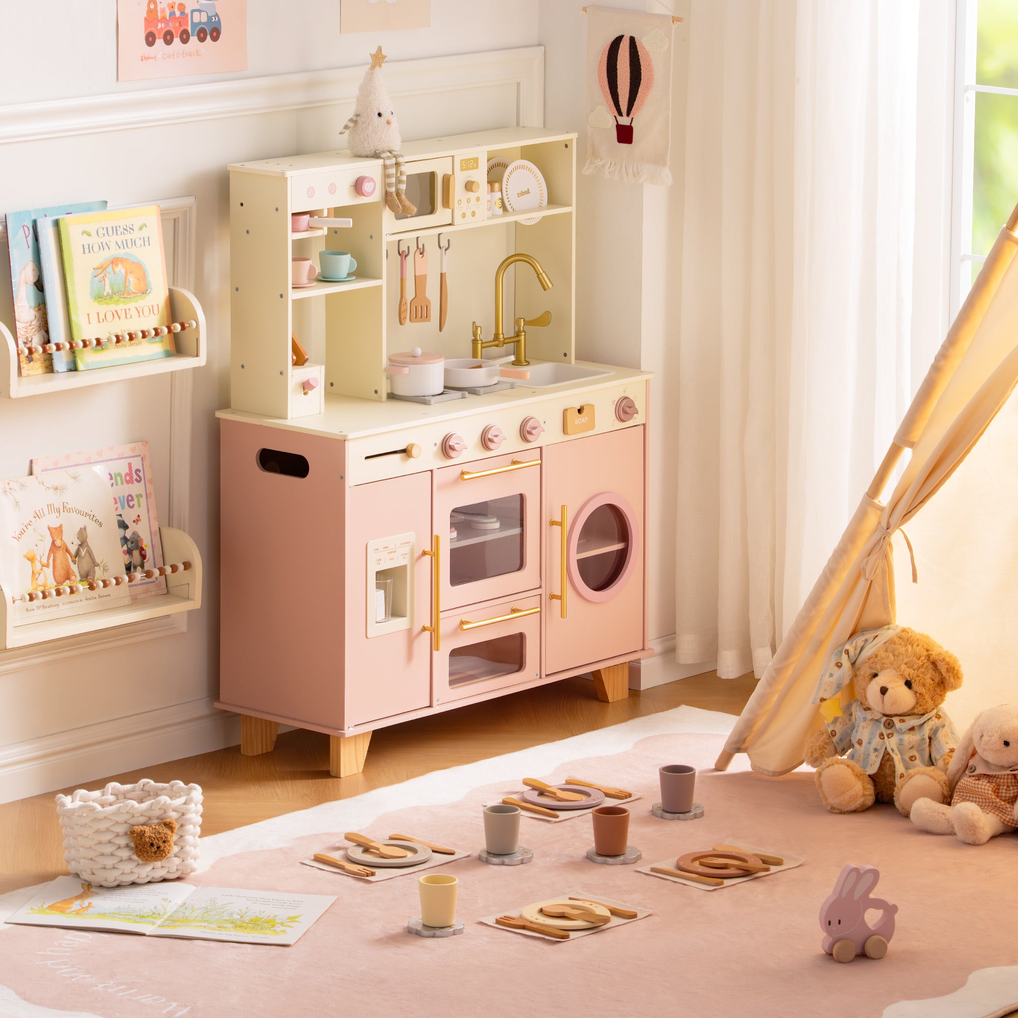 ROBUD Glowwood Kitchen House - Little Kitchen in Soft	