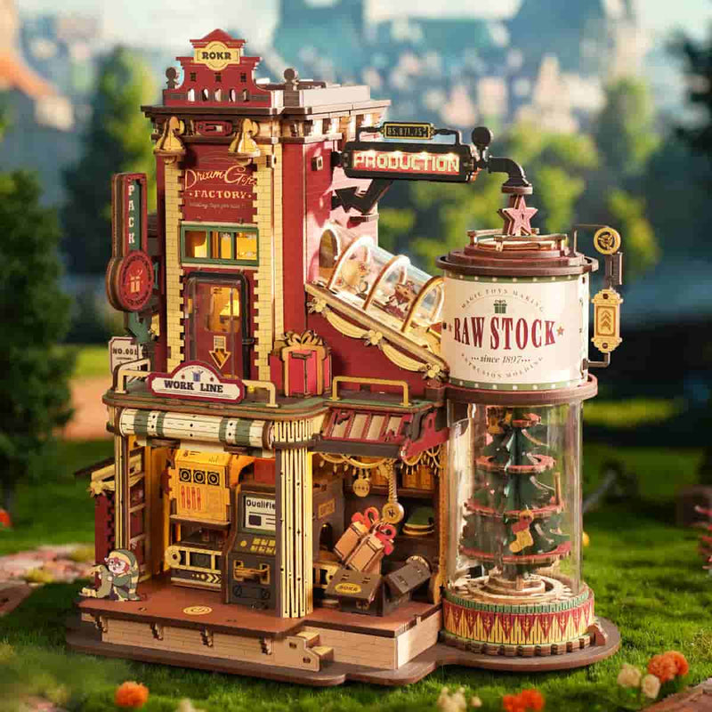 ROKR Globe Holzpuzzle Modellbausätze Puzzle 3D Bausatz Erwachsene