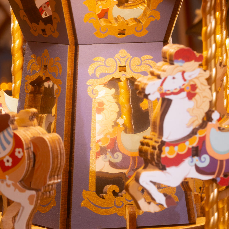 Rolife Classic Carousel AMC01 Kit - detail or display example