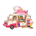 Rolife Beverly's Ice Cream Truck 3D Wooden Puzzle TGS06