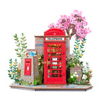 Rolife Maison Miniature DIY Cabinet de Lecture Fleurie TGS05
