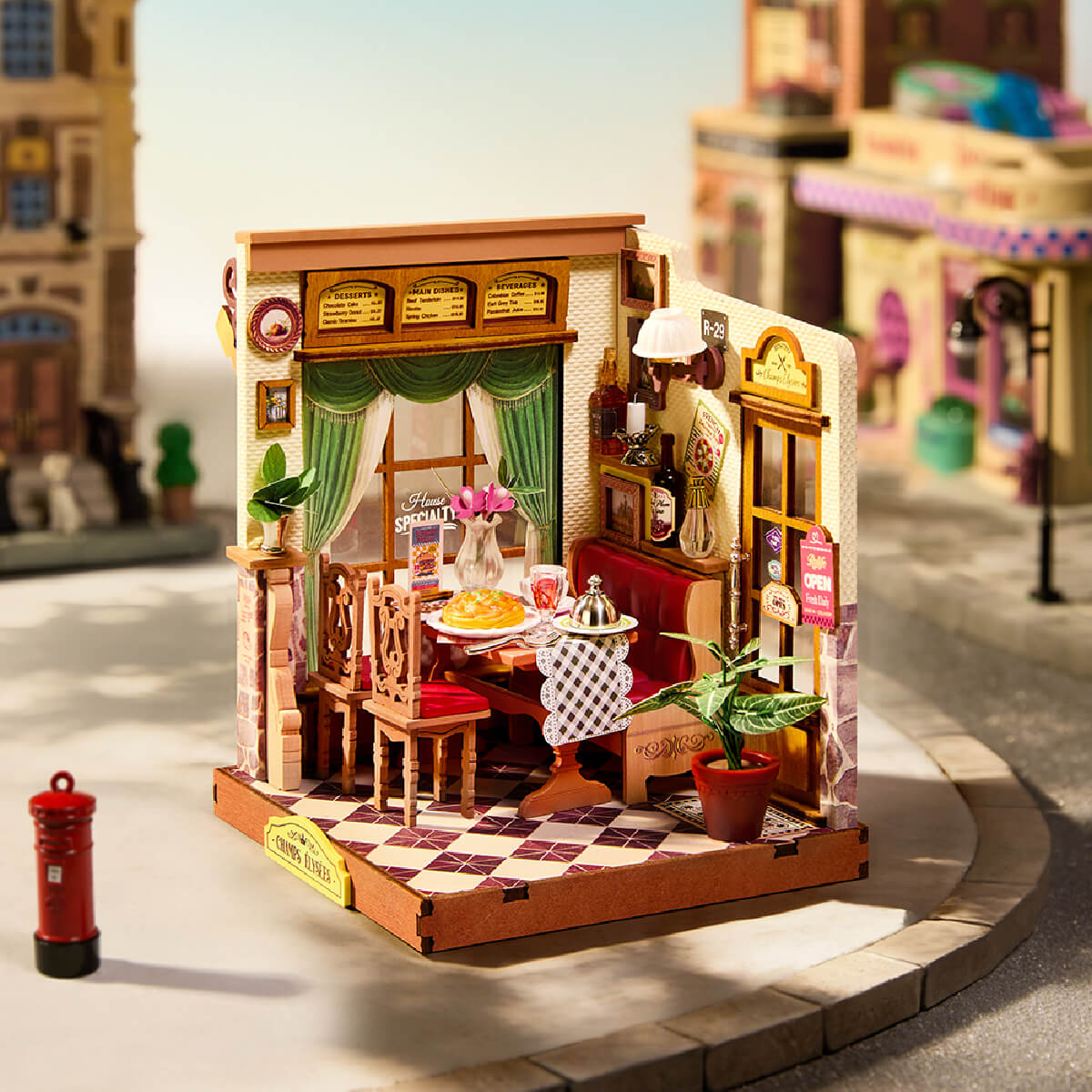 Rolife Champs-Élysées Bistro DIY Miniature House DS053