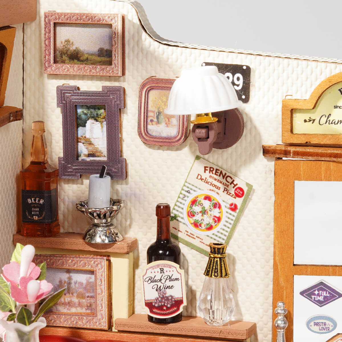 Rolife Champs-Élysées Bistro DIY Miniature House DS053| Robotime