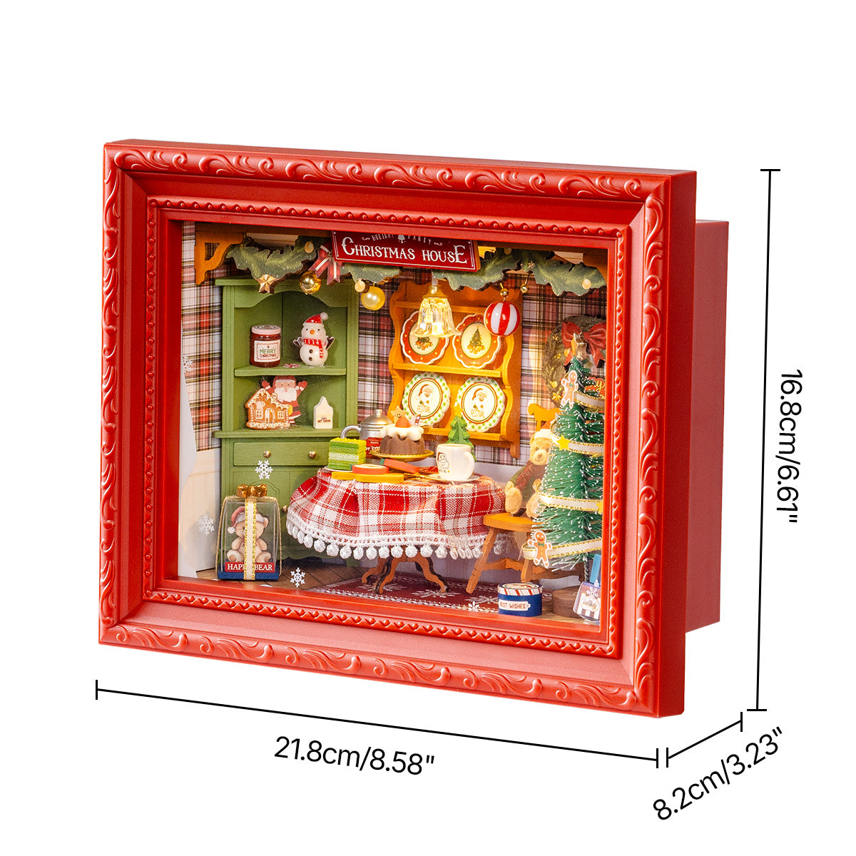 Rolife Christmas Eve Party 3D Wooden Puzzle DP005 | Robotime