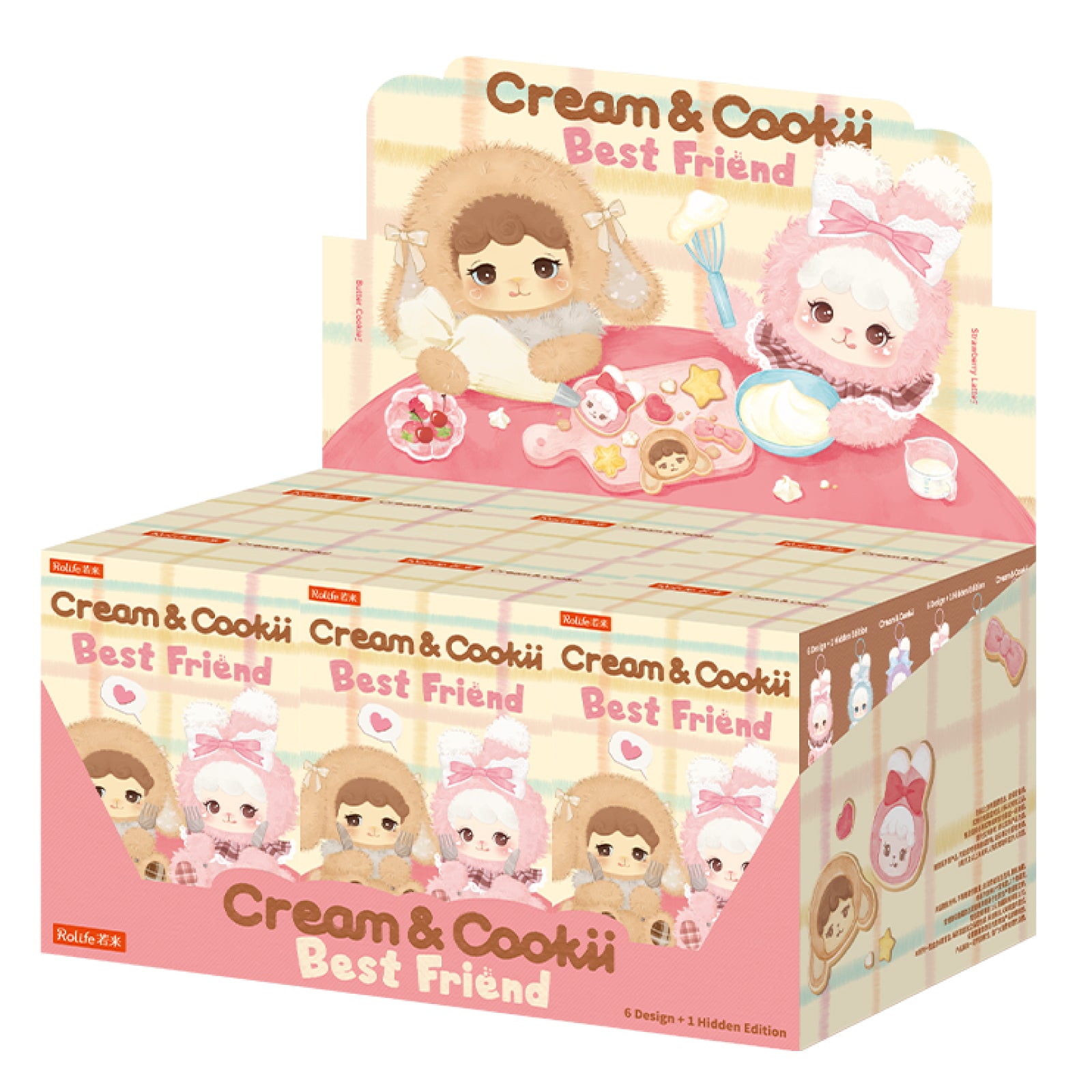 Rolife Cream & Cookii Bunny Best Friend Surprise Plush Pendant
