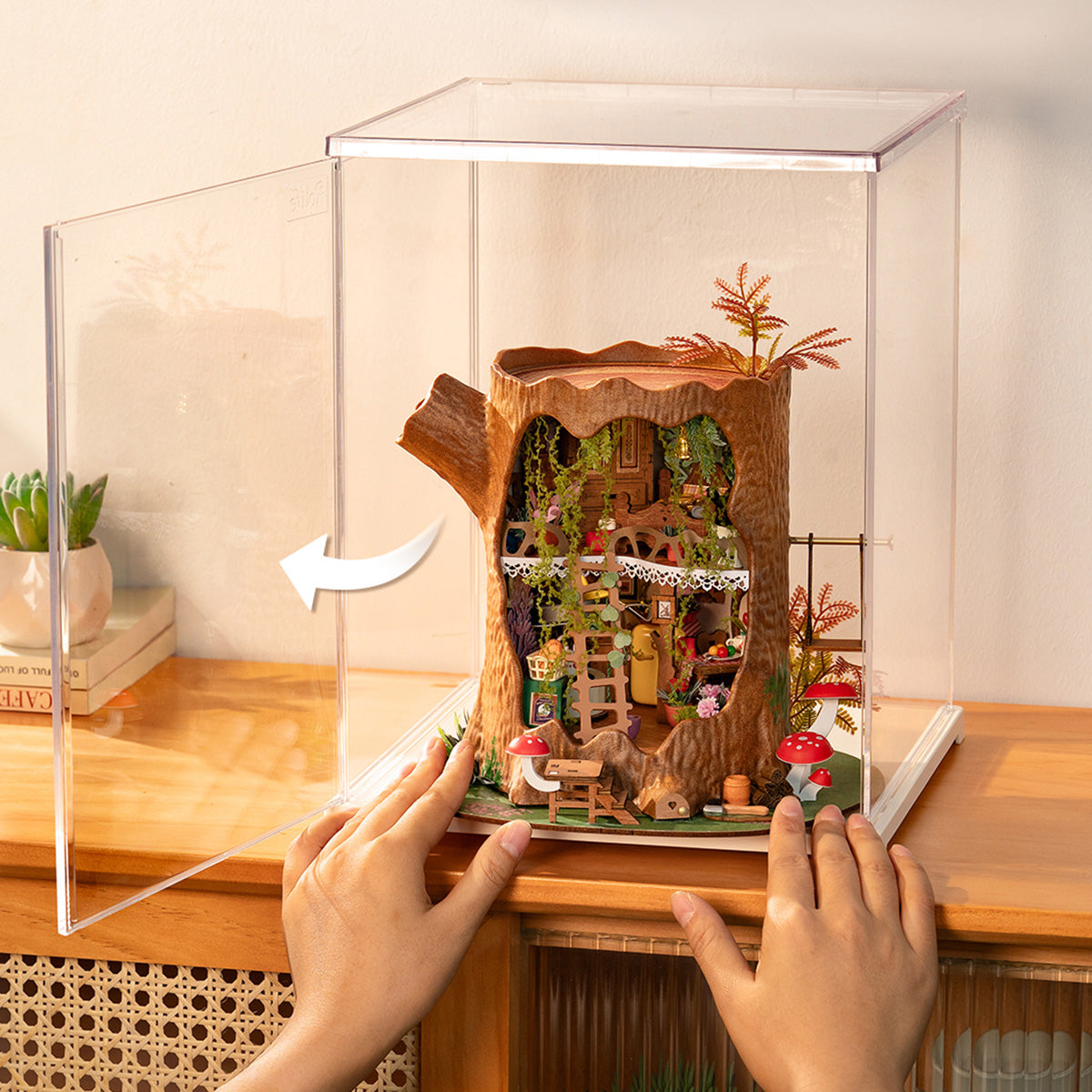 Rolife Acryl Beschermhoes Portretformaat L DF06L