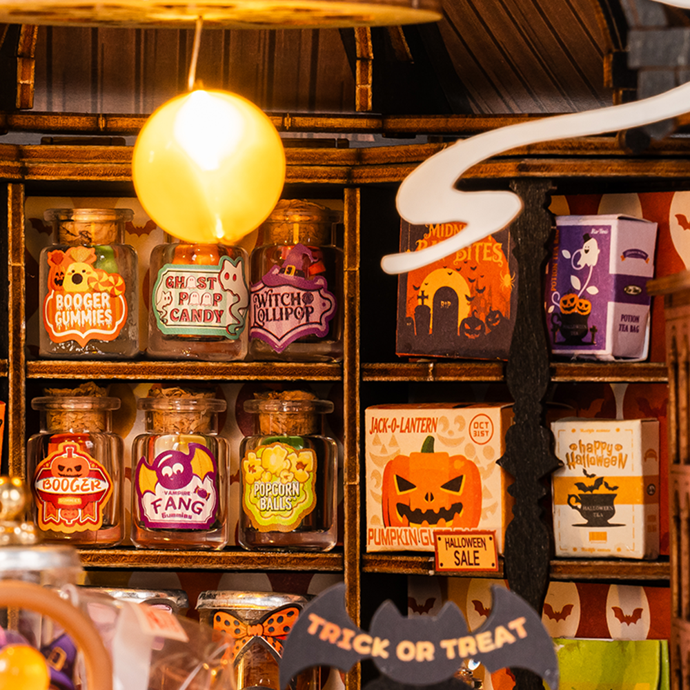 Candy Shelf Detail