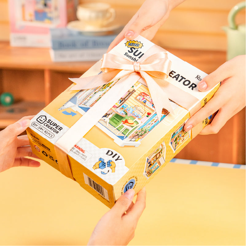 Ein Geschenk, das ein Lächeln hervorruft