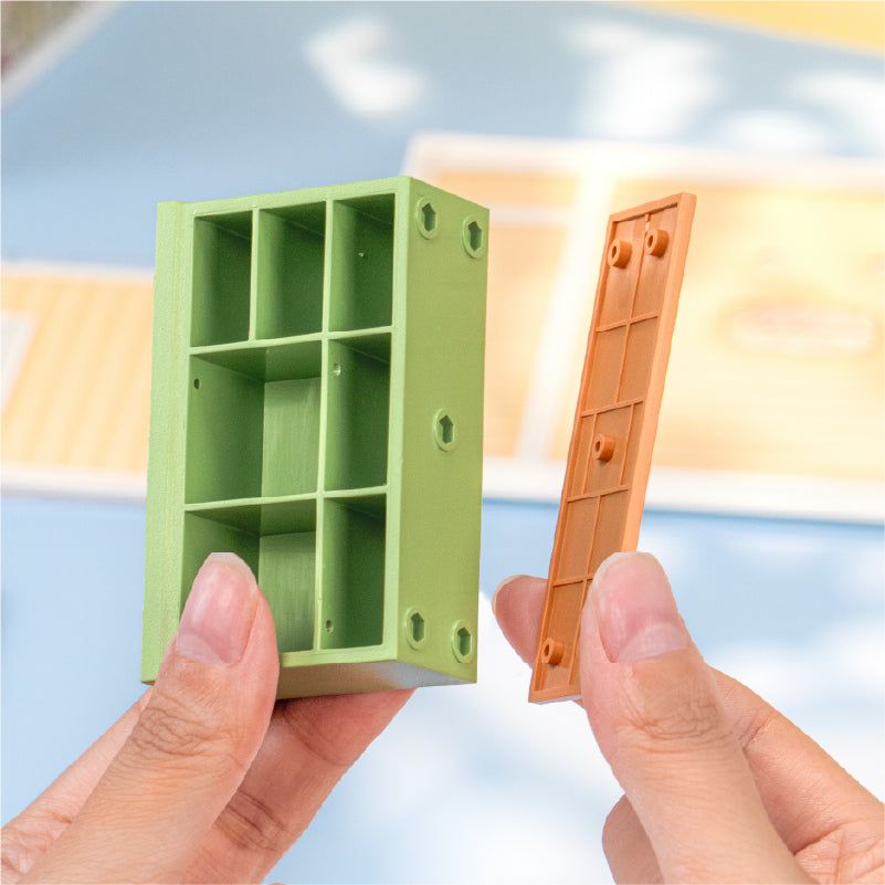 Eine Freude beim Bauen