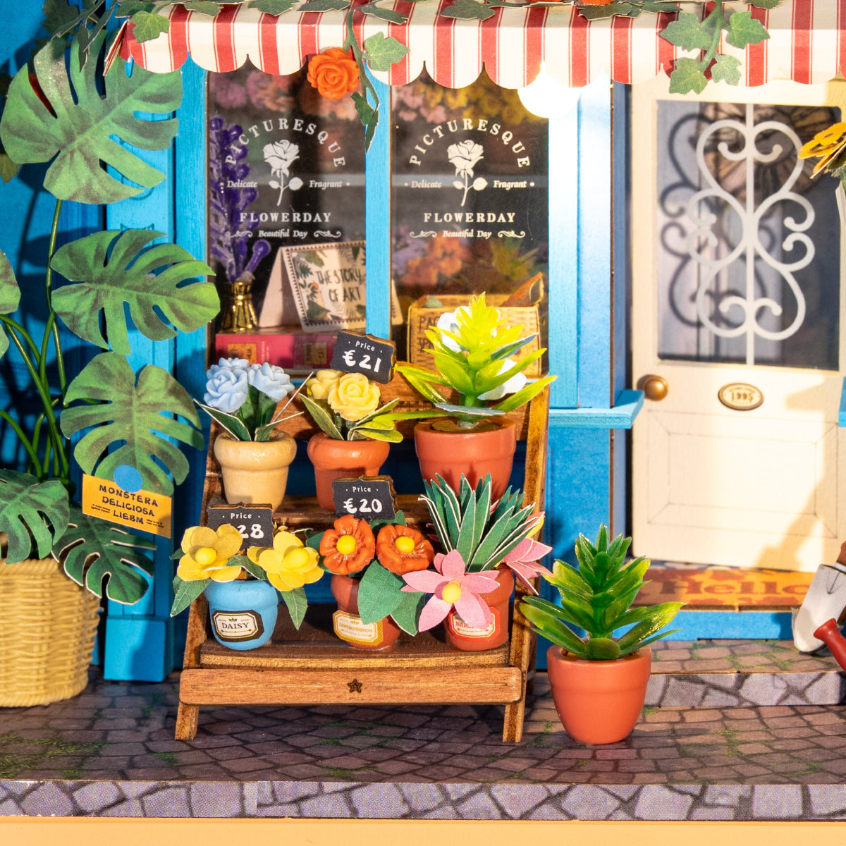 Rolife Daily Fresh Flower 3D Wooden Puzzle DP003 | Robotime