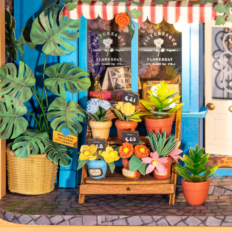 Rolife Daily Fresh Flower 3D Wooden Puzzle DP003 | Robotime