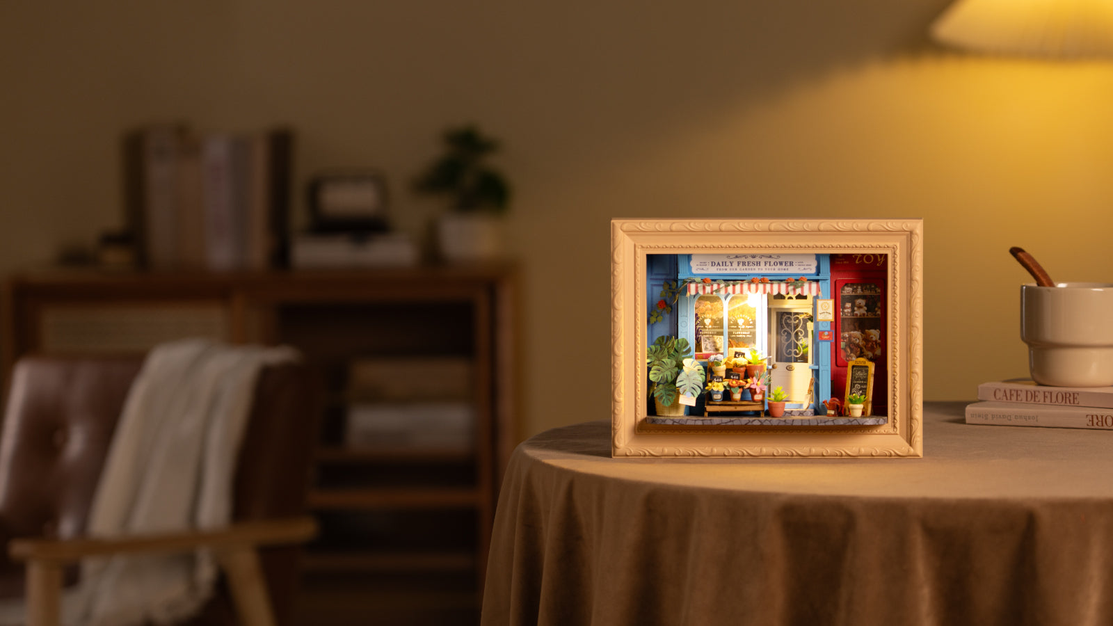 Rolife Daily Fresh Flower 3D Wooden Puzzle DP003 | Robotime