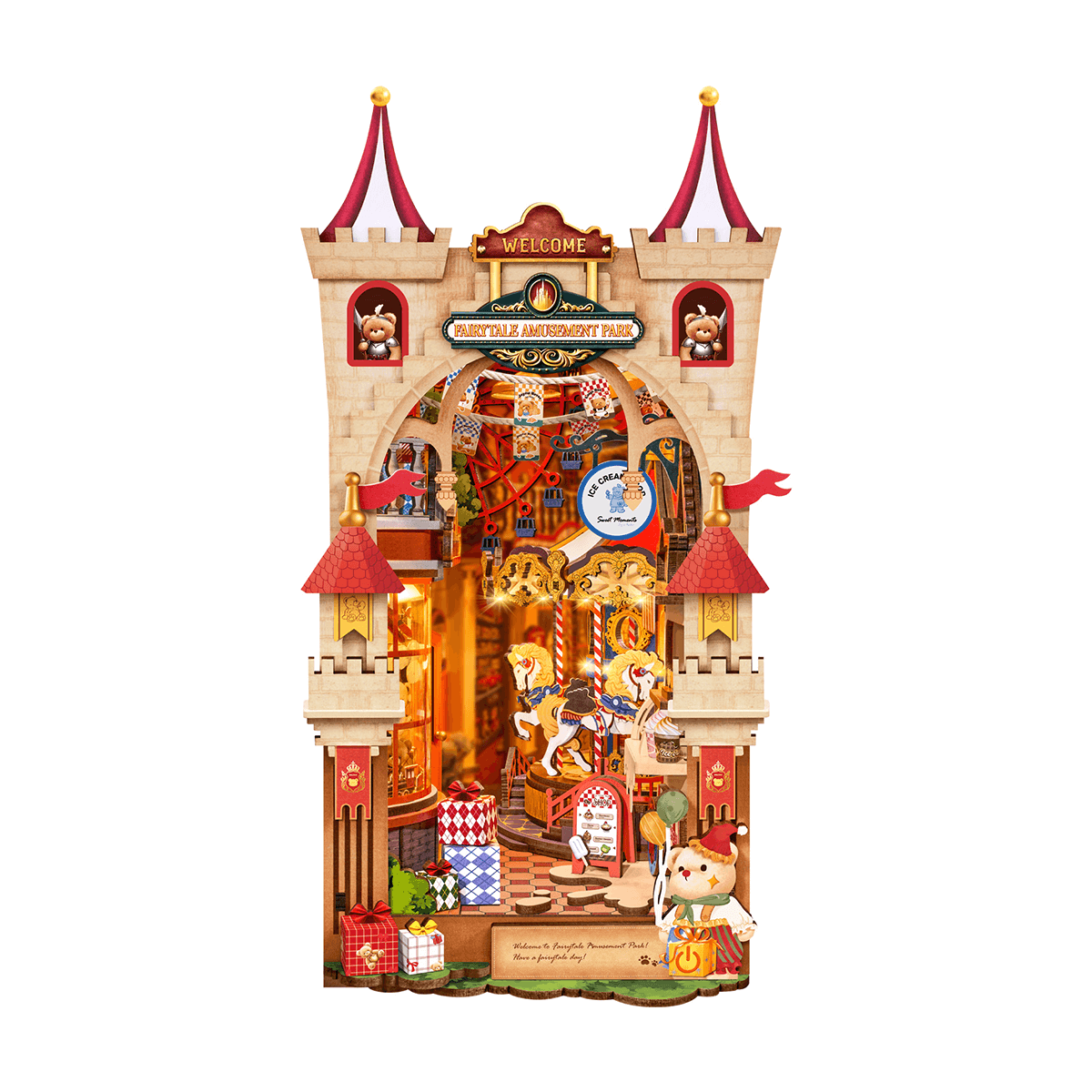 Rolife Fairytale Amusement Park DIY Book Nook TGB17 | Robotime