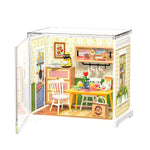 Rolife Floral Dining Room DIY Miniature House DWS06B