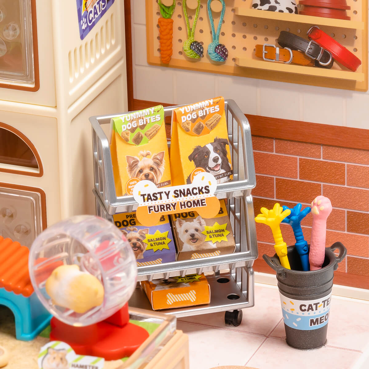 Rolife Furry Friends' Home DIY Miniature House DW027