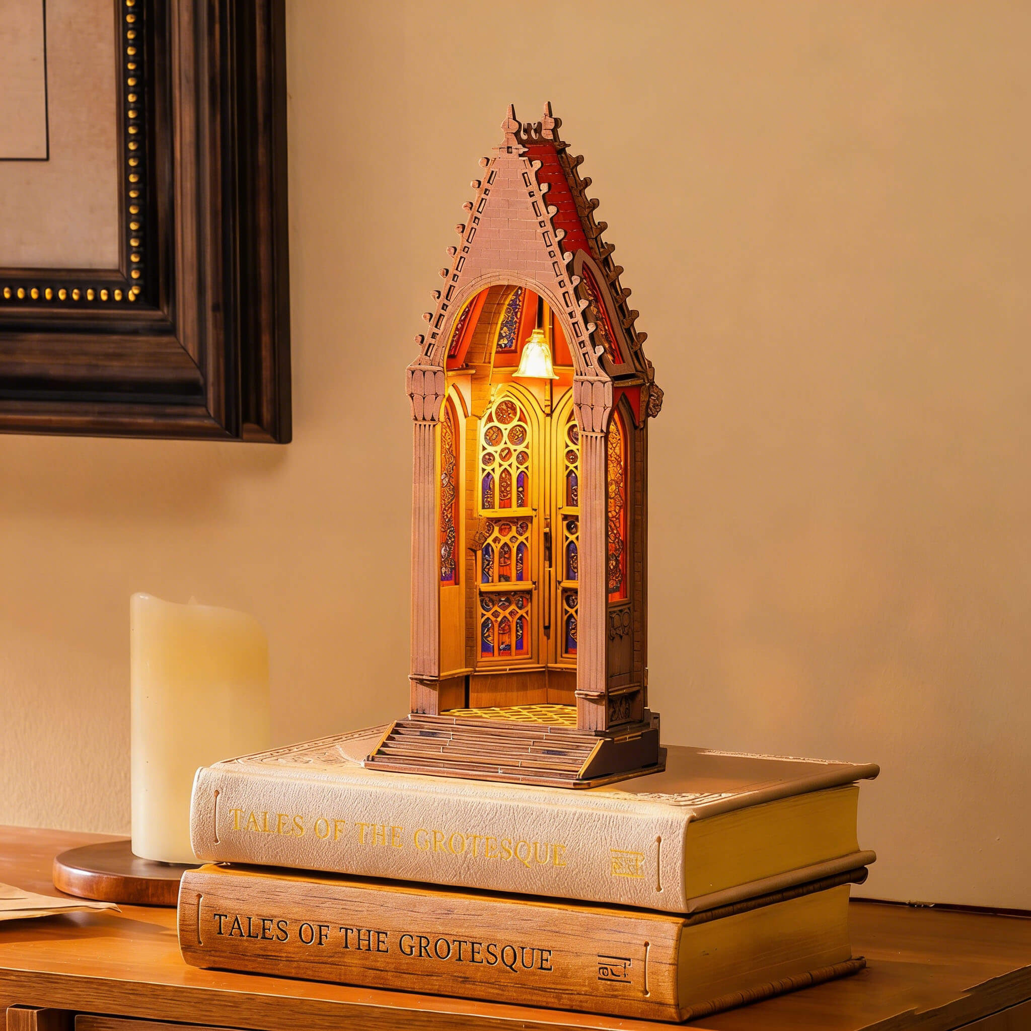 Rolife Geometric Cathedral 3D Wooden Puzzle TGA03 | Robotime