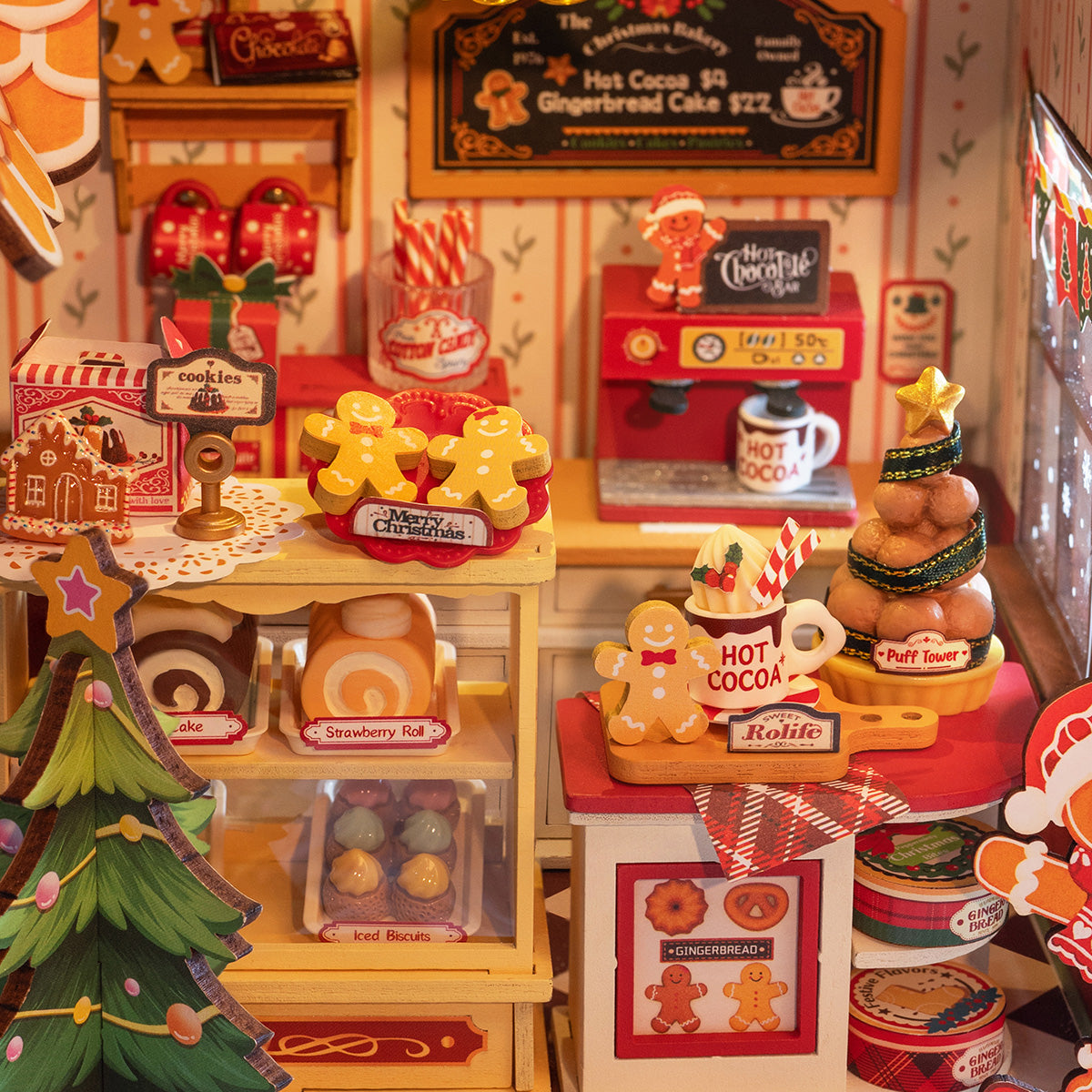 Rolife Gingerbread House DIY Miniature House DG176 | Robotime