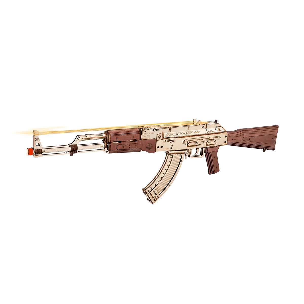 トイガン AK-47U ROKR AK-47 Assault Rifle Toy Gun 3D Wooden Puzzle LQ901 | Robotime