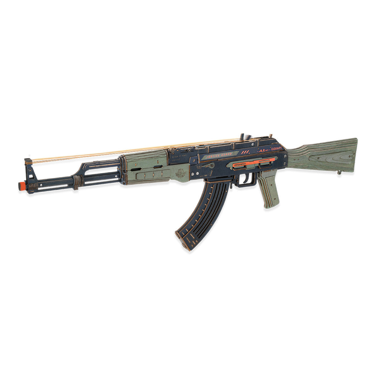 ROKR AK-47 Assault Rifle Toy Gun 3D Wooden Puzzle LQ901K